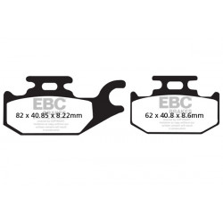EBC Brzdové obloženie Organic SFA413