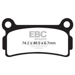EBC Brzdové obloženie Organic FA164