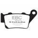 Brzdy EBC Moto EBC Brzdové obloženie Organic FA213 | ebc-brzdy.sk