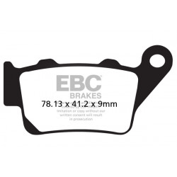 EBC Brzdové obloženie Organic FA FA213