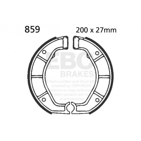 Brzdy EBC Moto EBC Zadné Brzdové obloženie&nbsp; Organic 805 | ebc-brzdy.sk