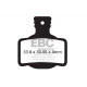 Brzdy EBC Moto EBC Brzdové obloženie Organic CFA619 | ebc-brzdy.sk