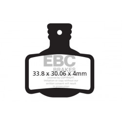 EBC Brzdové obloženie Organic CFA619