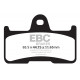 Brzdy EBC Moto EBC Brzdové obloženie Organic FA344TT | ebc-brzdy.sk