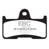 EBC Brzdové obloženie Organic FA344TT