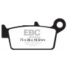 EBC Brzdové obloženie Organic FA131TT