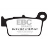 EBC Brzdové obloženie Organic FA367TT