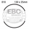 EBC Brzdové čeľuste Organic 818