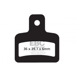 EBC Brzdové obloženie Organic FA471