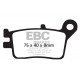 Brzdy EBC Moto EBC Brzdové obloženie Organic FA153 | ebc-brzdy.sk