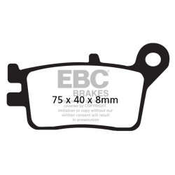 EBC Brzdové obloženie Organic FA153
