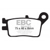 EBC Brzdové obloženie Organic FA153