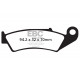 Brzdy EBC Moto EBC Brzdové obloženie Organic FA143 | ebc-brzdy.sk