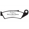 EBC Brzdové obloženie Organic FA143