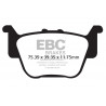 EBC Brzdové obloženie Organic FA373TT