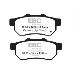 EBC Brzdové obloženie Organic FA478TT