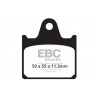 EBC Brzdové obloženie Organic FA109