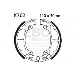 EBC Brzdové čeľuste Organic K702