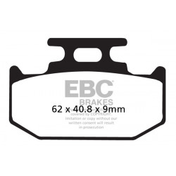 EBC Brzdové obloženie Carbon TT FA152TT