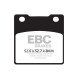 Brzdy EBC Moto EBC Brzdové obloženie Organic FA FA161 | ebc-brzdy.sk