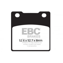 EBC Brzdové obloženie Organic FA161