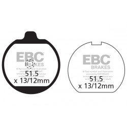 EBC Brzdové obloženie Organic FA FA037
