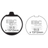 EBC Brzdové obloženie Organic FA037