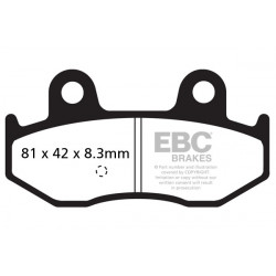 EBC Brzdové obloženie Organic SFA411