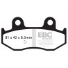EBC Brzdové obloženie Organic SFA411