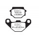 Brzdy EBC Moto EBC Brzdové obloženie Organic FA372TT | ebc-brzdy.sk