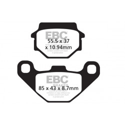 EBC Brzdové obloženie Organic FA372TT