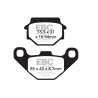EBC Brzdové obloženie Organic FA372TT