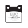 EBC Brzdové obloženie Organic FA222