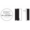 EBC Brzdové obloženie Organic FA155