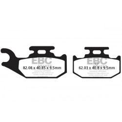 EBC Brzdové obloženie Organic FA428TT