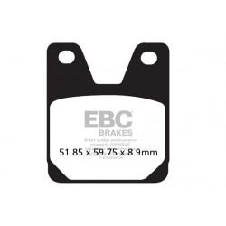 EBC Brzdové obloženie Organic FA267