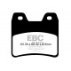 Brzdy EBC Moto EBC Brzdové obloženie Organic FA348 | ebc-brzdy.sk