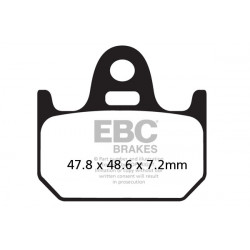 EBC Brzdové obloženie Organic FA162