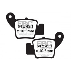 EBC Brzdové obloženie Carbon TT FA634TT