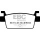 Brzdy EBC Moto EBC Brzdové obloženie Organic SFA719 | ebc-brzdy.sk