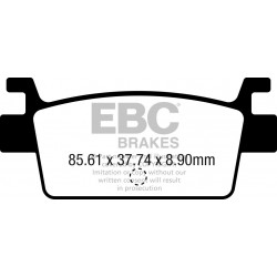 EBC Brzdové obloženie Organic SFA719