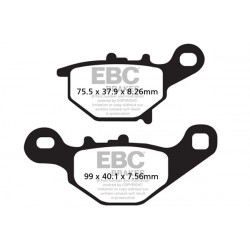 EBC Brzdové obloženie Carbon TT FA401TT