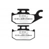 EBC Brzdové obloženie Organic SFA307