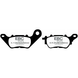 EBC Brzdové obloženie Organic SFA706