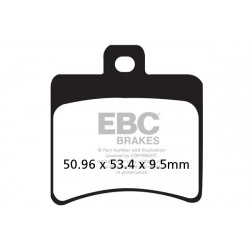 EBC Brzdové obloženie SFAC Scooter Carbon SFAC298