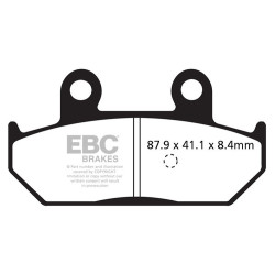 EBC Brzdové obloženie SFAC Scooter Carbon SFAC412