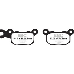 EBC Brzdové obloženie SXR Race Formula Sintered SXR685HH