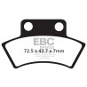 EBC Brzdové obloženie FA232R