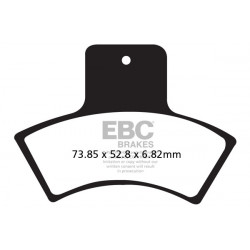 EBC Brzdové obloženie R Series Sintered FA270R