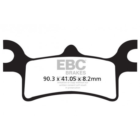 Brzdy EBC Moto EBC Brzdové obloženie FA314R | ebc-brzdy.sk